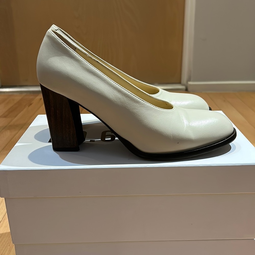 Cream colored heels